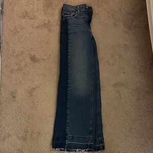 GAP Women's 2 Shade Dark Blue Jeans